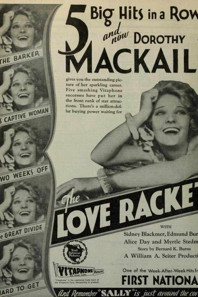 The Love Racket Plakat