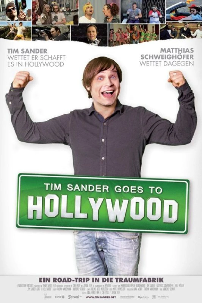 Tim Sander Goes to Hollywood Plakat