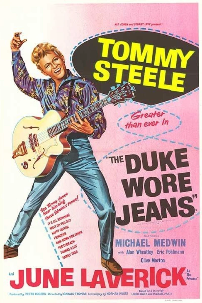 The Duke Wore Jeans Plakat