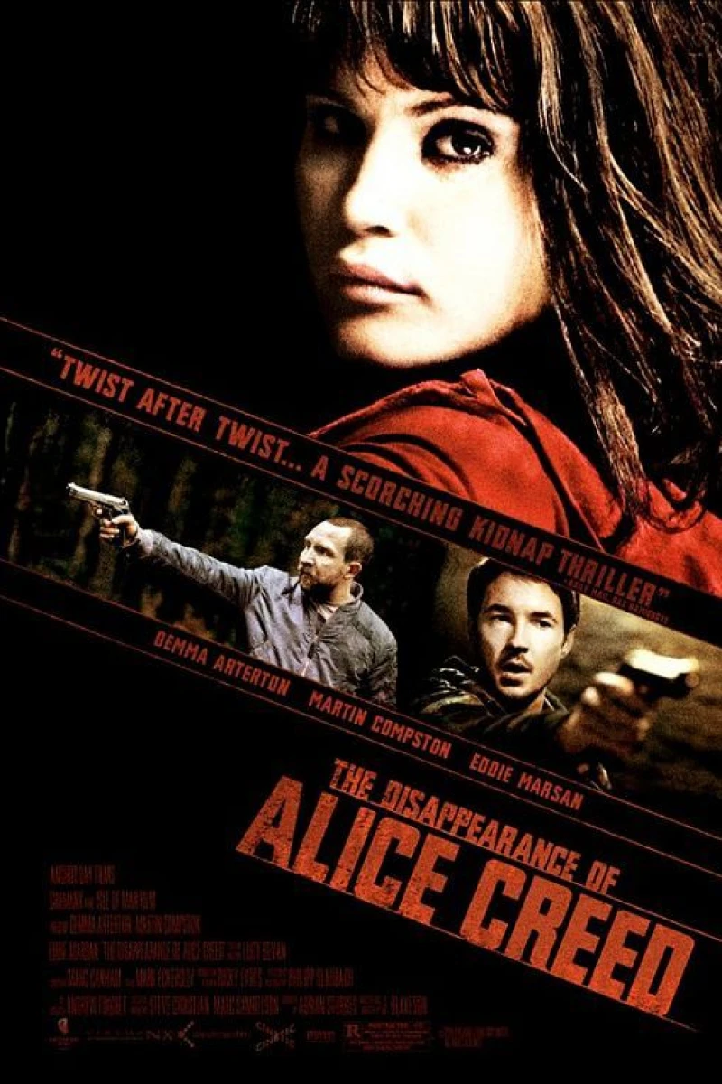 The Disappearance of Alice Creed Plakat