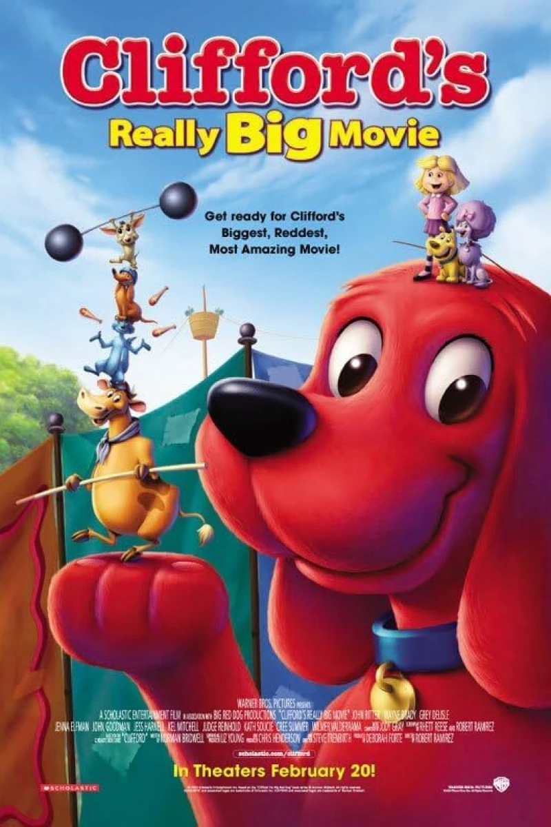 Clifford's Really Big Movie Plakat