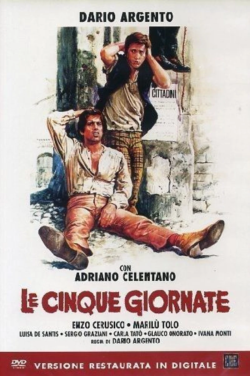 Le cinque giornate Plakat