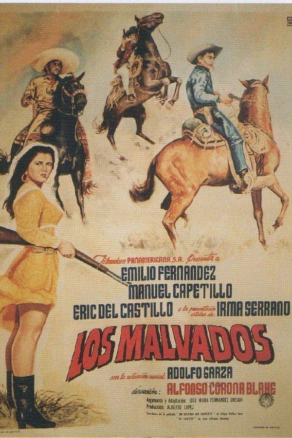 Los malvados Plakat