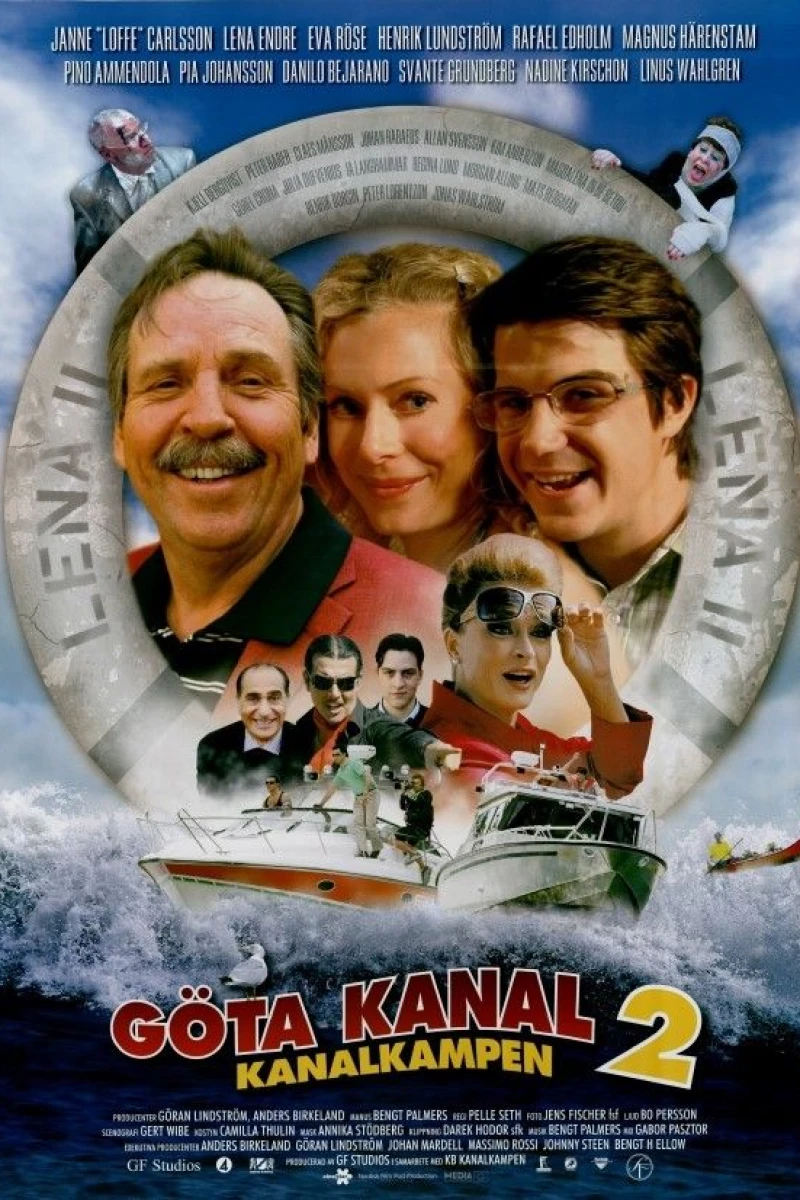 Göta kanal 2 - Kanalkampen Plakat