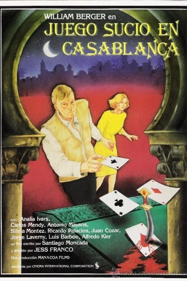 Dirty Game in Casablanca Plakat