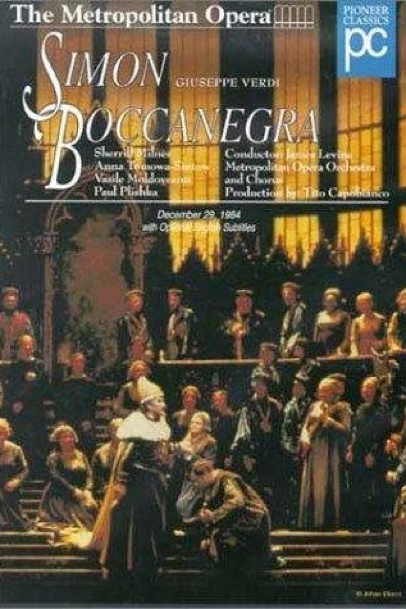 Simon Boccanegra Plakat