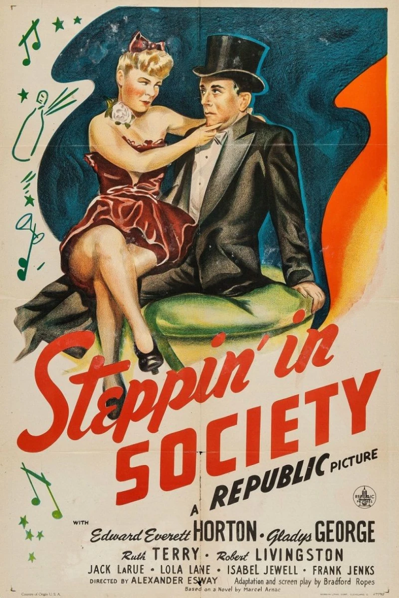 Steppin' in Society Plakat