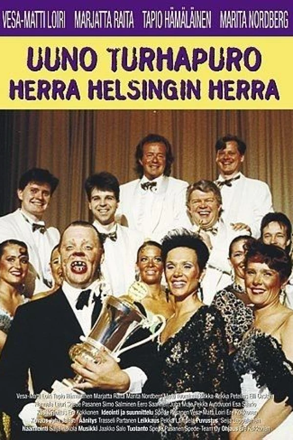 Uuno Turhapuro herra Helsingin herra Plakat