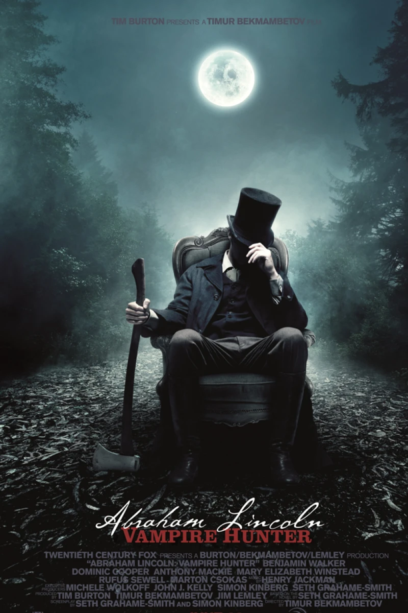 Abraham Lincoln: Vampire Hunter Plakat