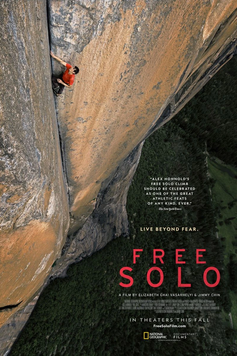 Free Solo Plakat