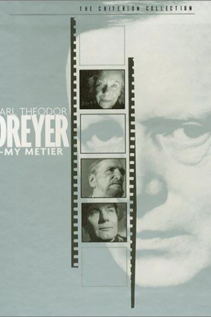 Carl Th. Dreyer: My Métier Plakat