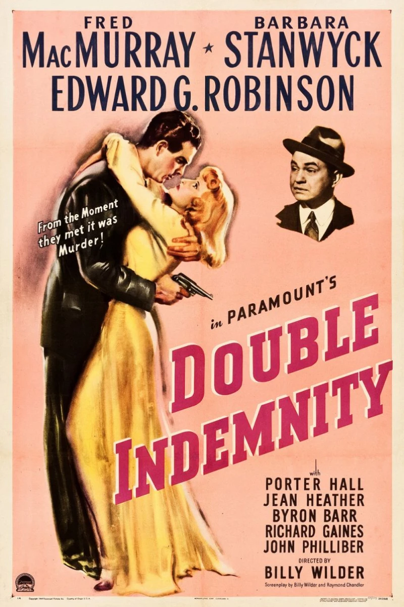 Double Indemnity Plakat