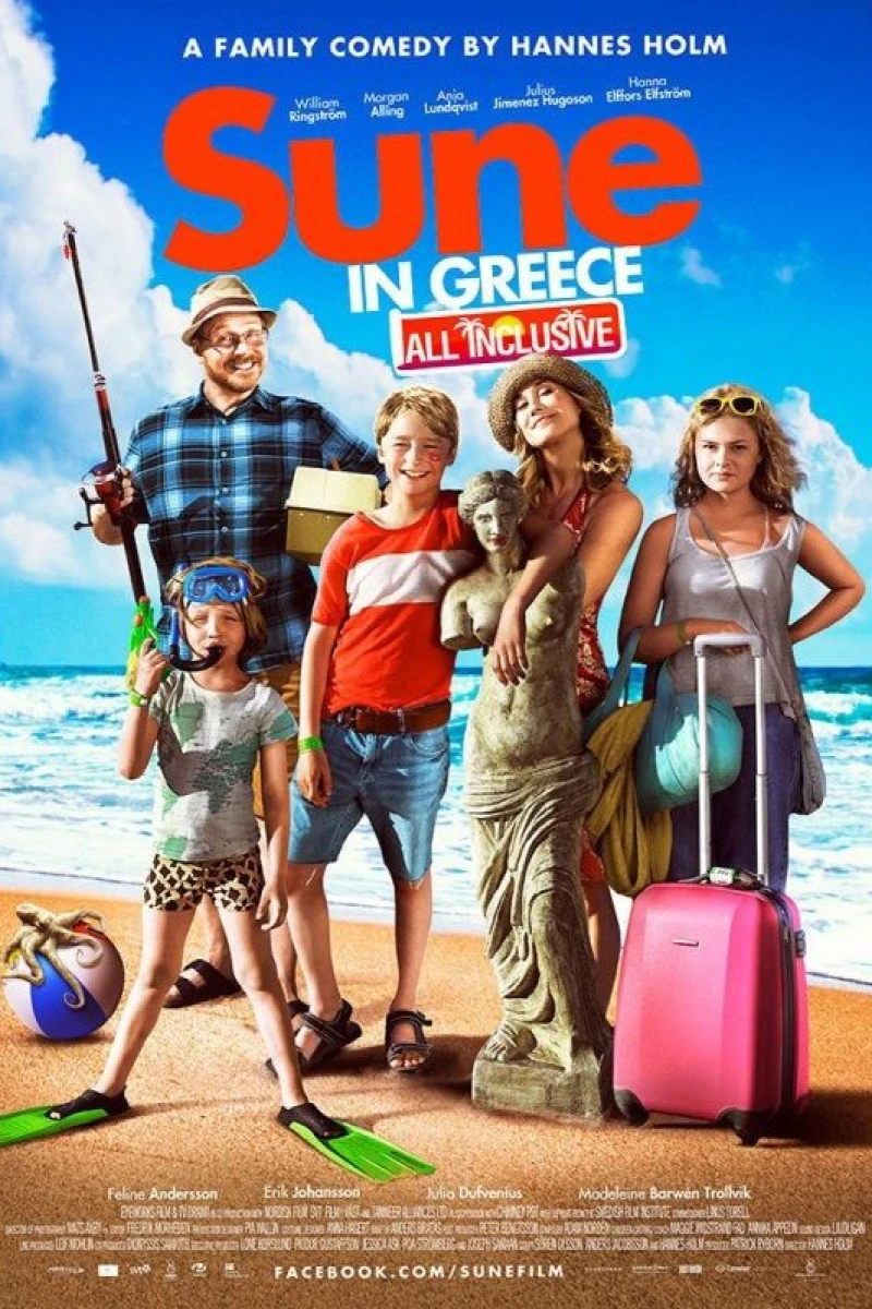 Sune i Grækenland Plakat