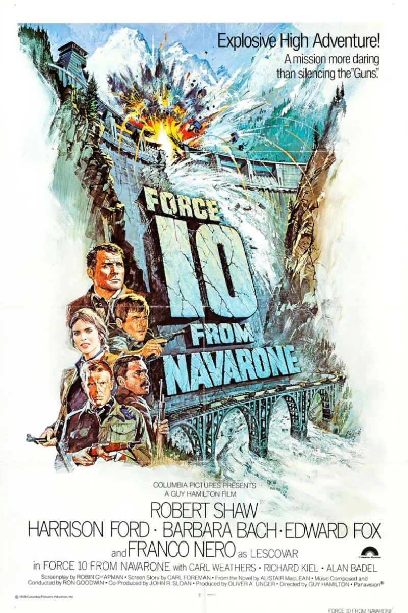 Force 10 from Navarone Plakat