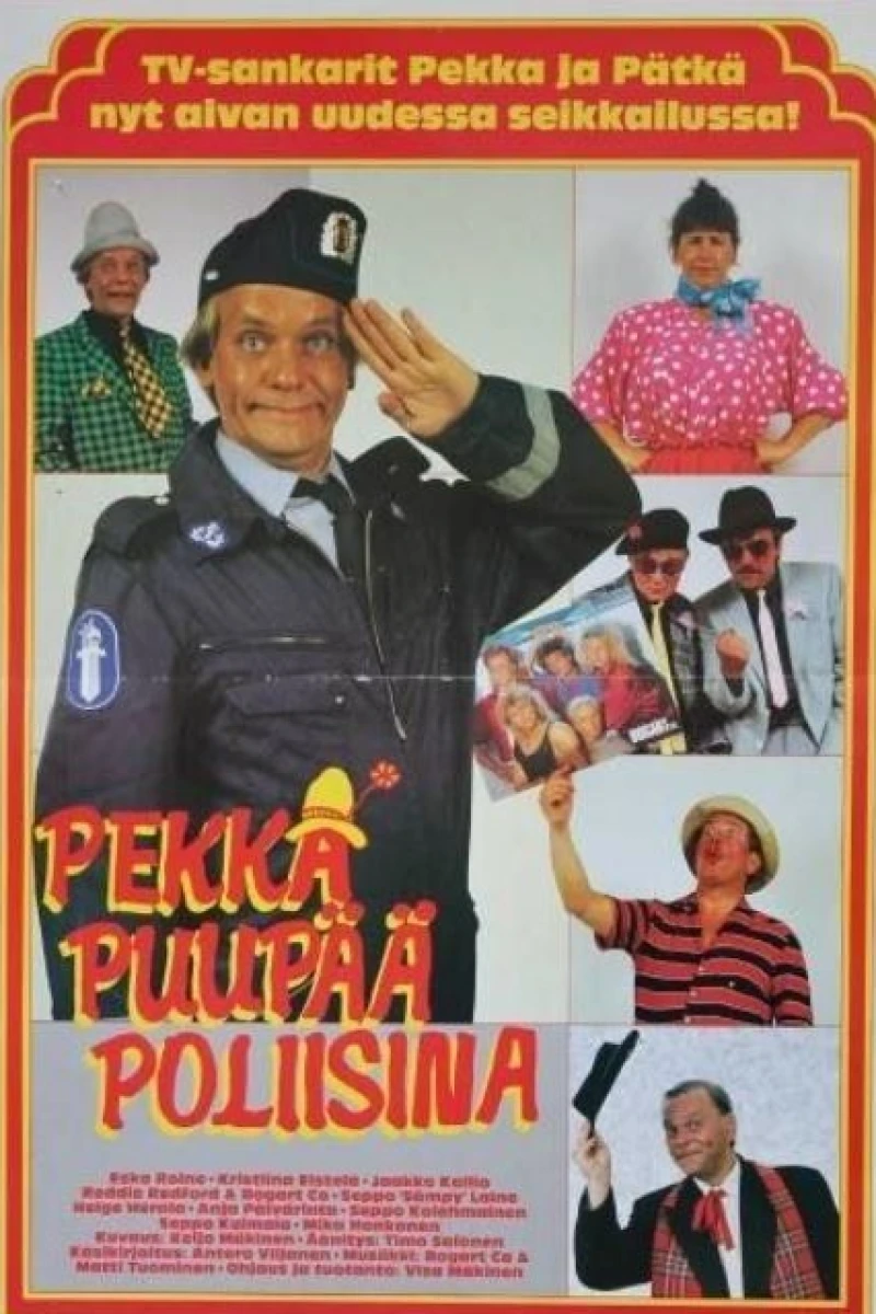 Pekka Puupää poliisina Plakat