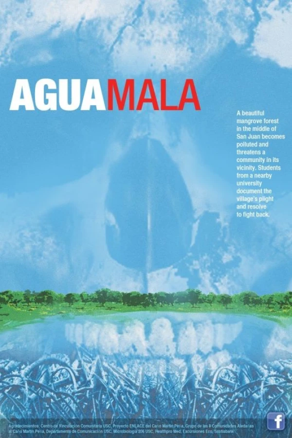 Agua Mala Plakat