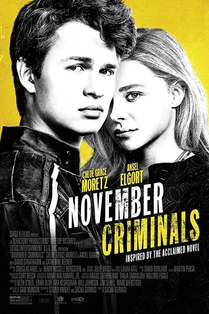 November Criminals Plakat