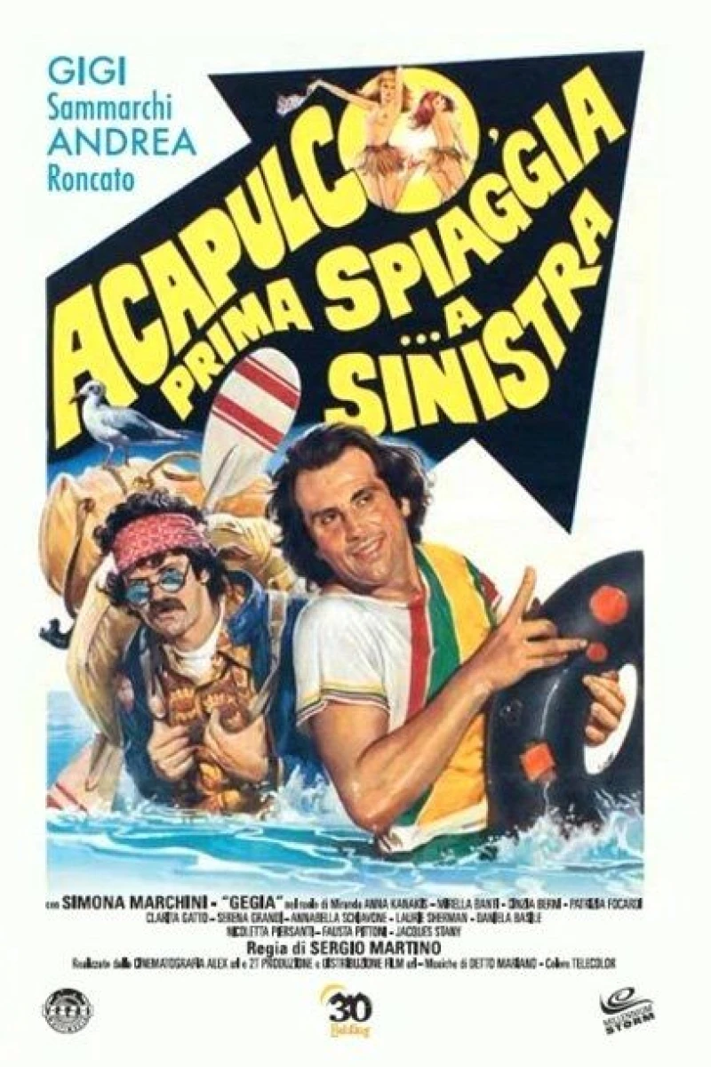 Acapulco, prima spiaggia... a sinistra Plakat