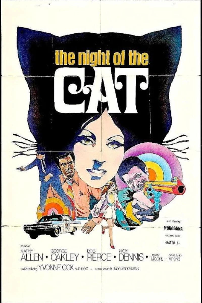 The Night of the Cat Plakat