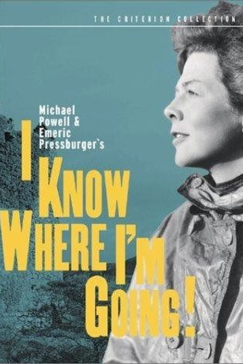 'I Know Where I'm Going!' Plakat