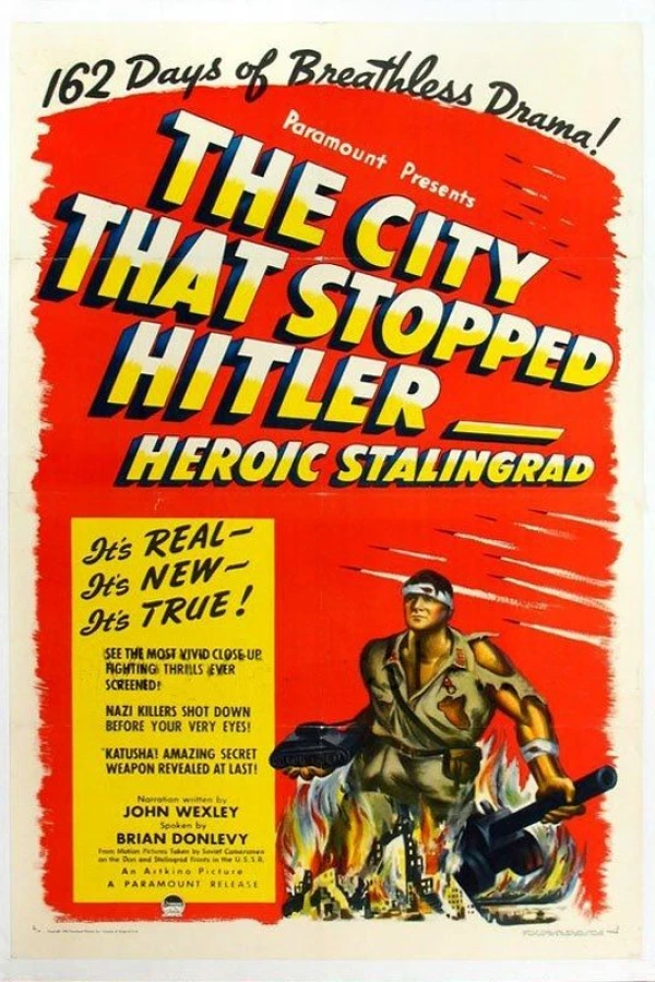 The City That Stopped Hitler: Heroic Stalingrad Plakat