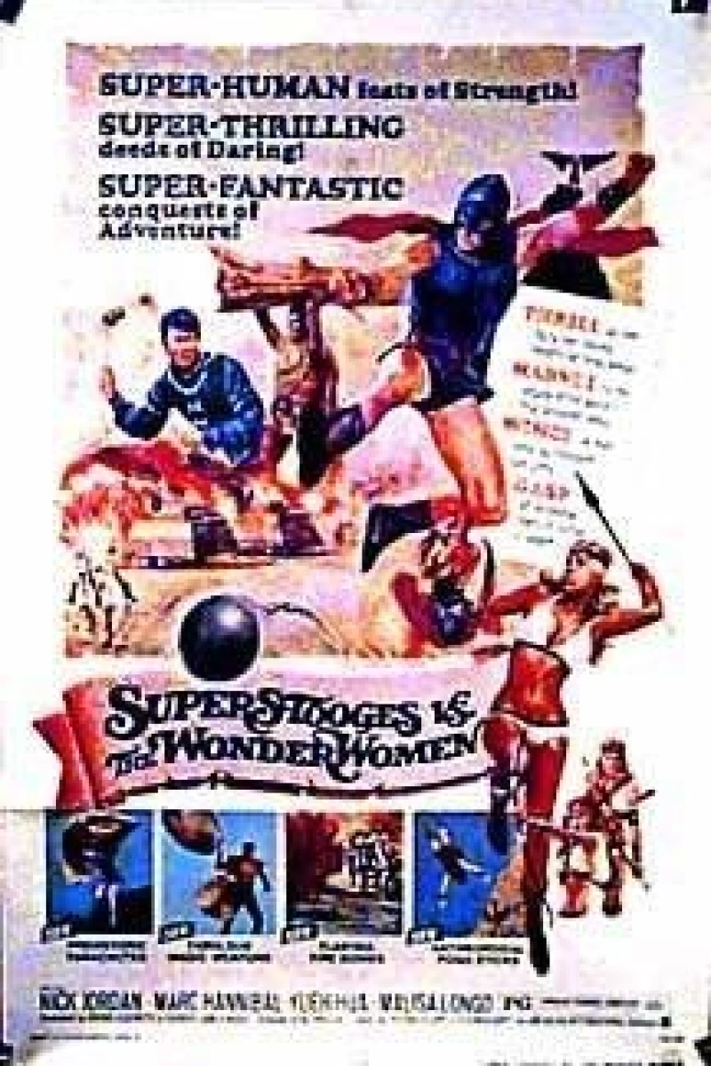 Super Stooges vs the Wonder Women Plakat