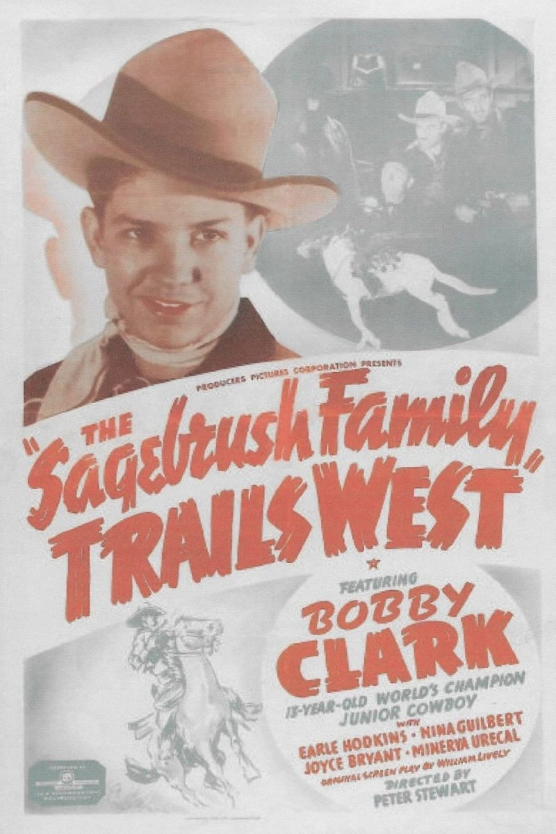 The Sagebrush Family Trails West Plakat