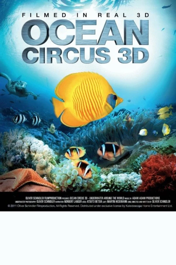 Ocean Circus 3D: Underwater Around the World Plakat