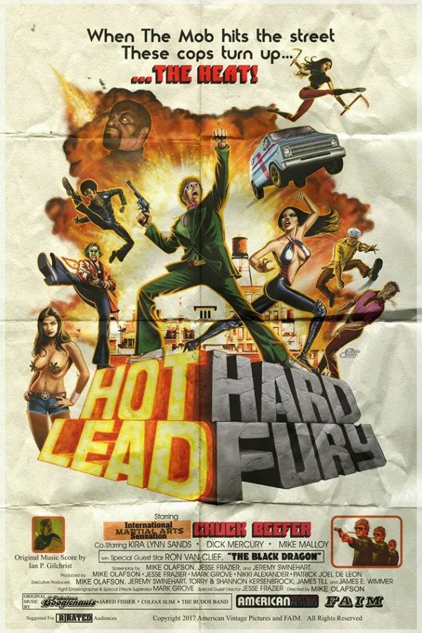 Hot Lead Hard Fury Plakat