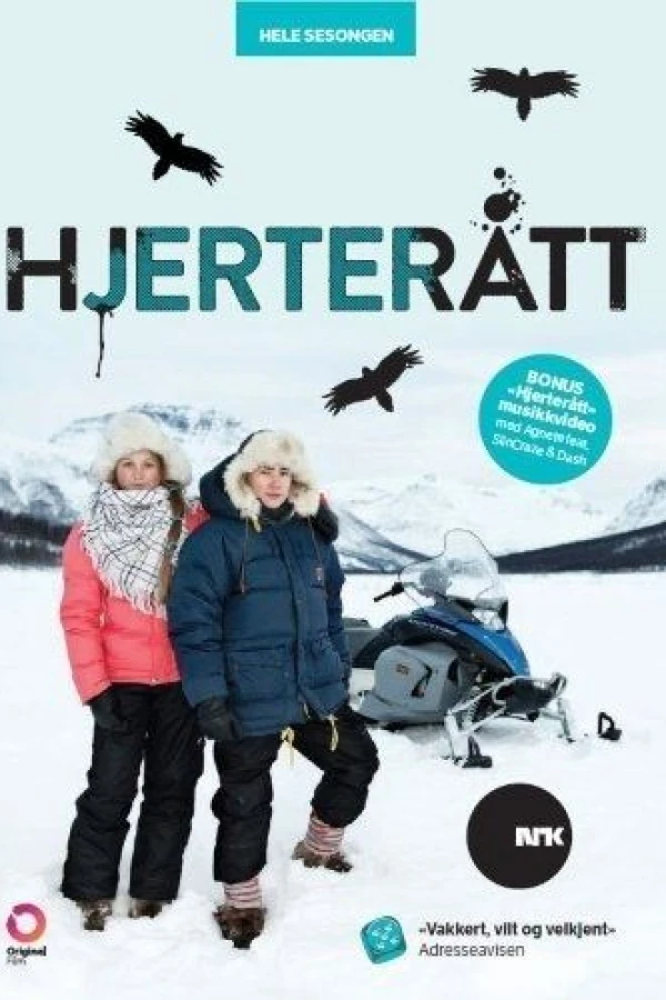 Hjerterått Plakat