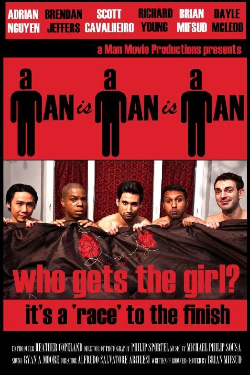 A Man Is a Man Is a Man Plakat