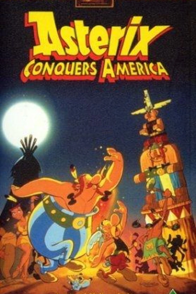 Asterix in America Plakat