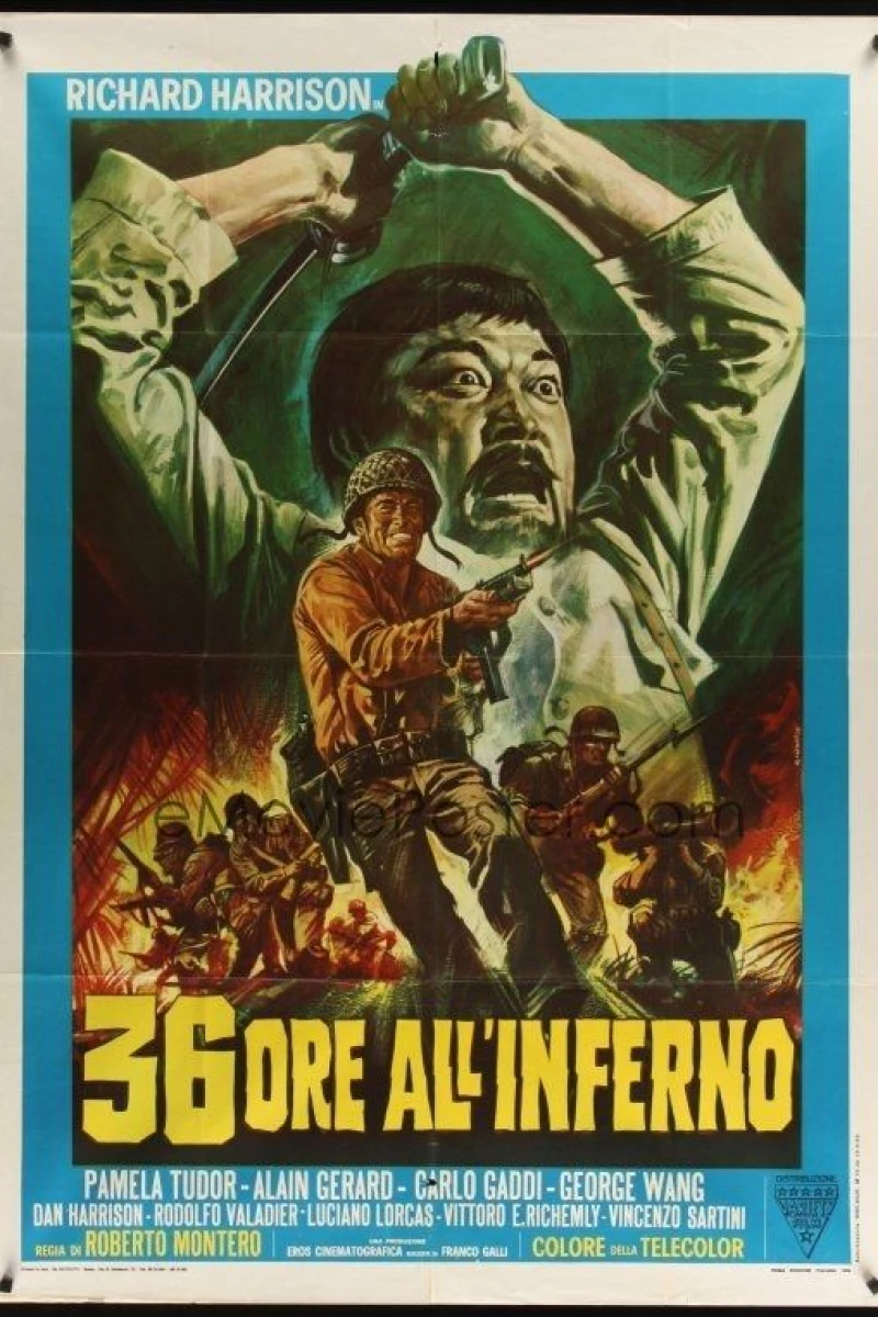 36 ore all'inferno Plakat