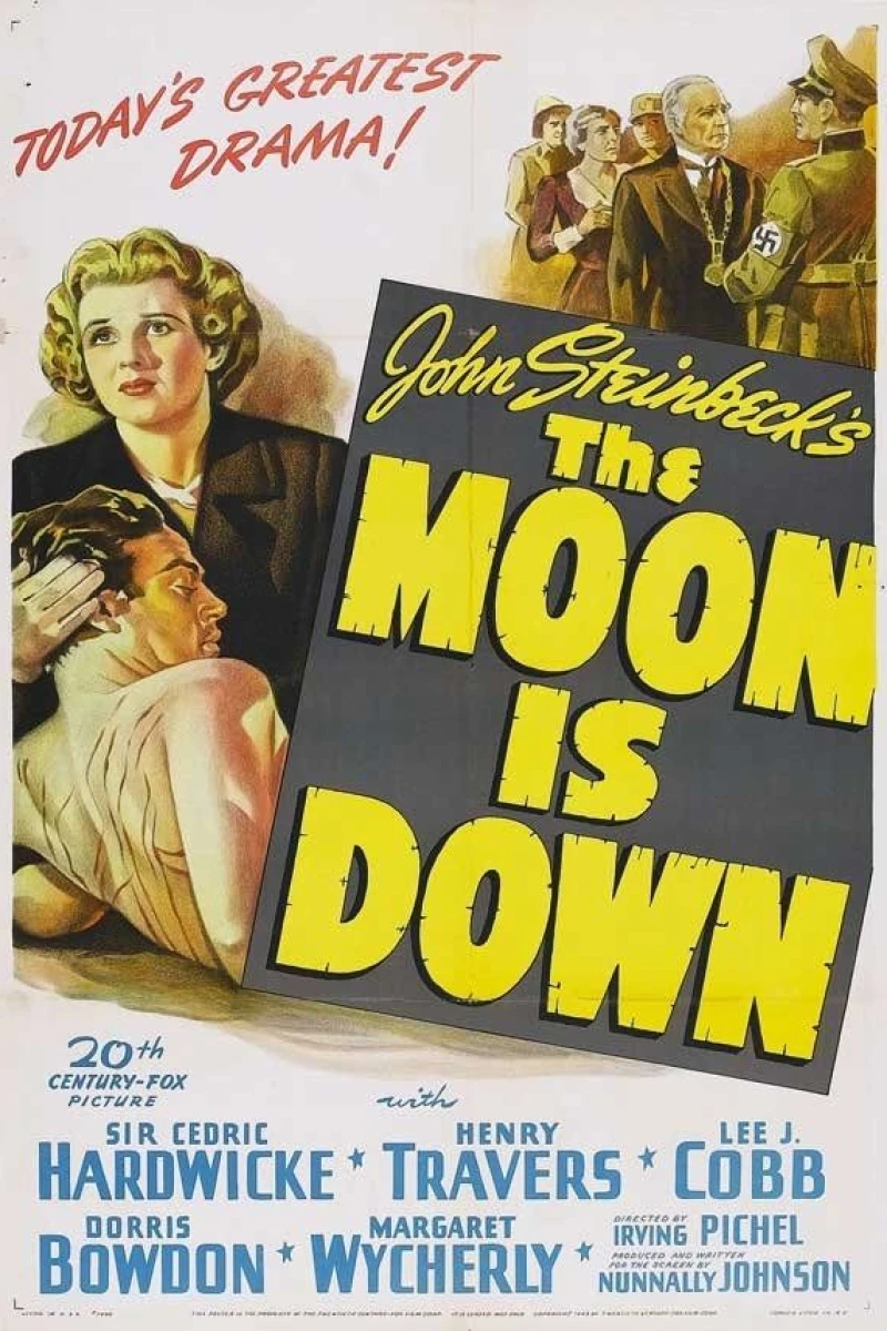 The Moon Is Down Plakat