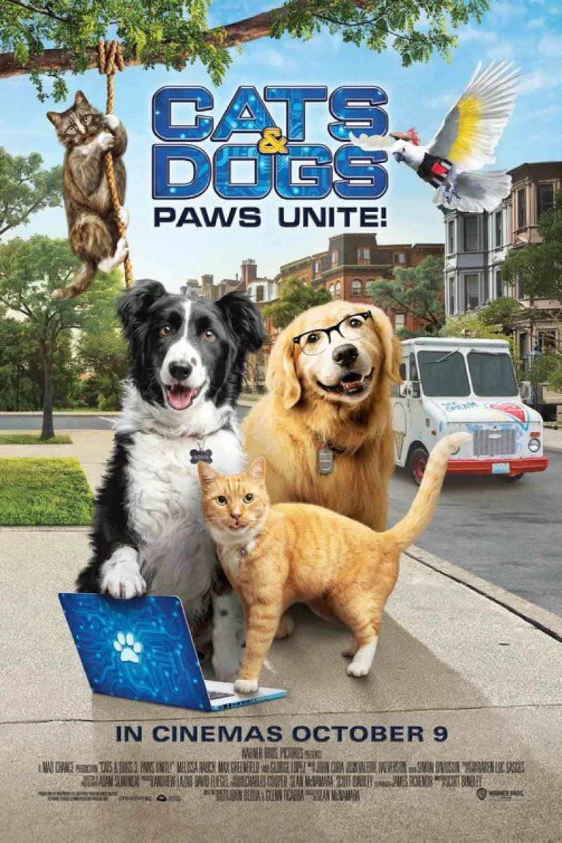 Cats Dogs 3: Paws Unite Plakat