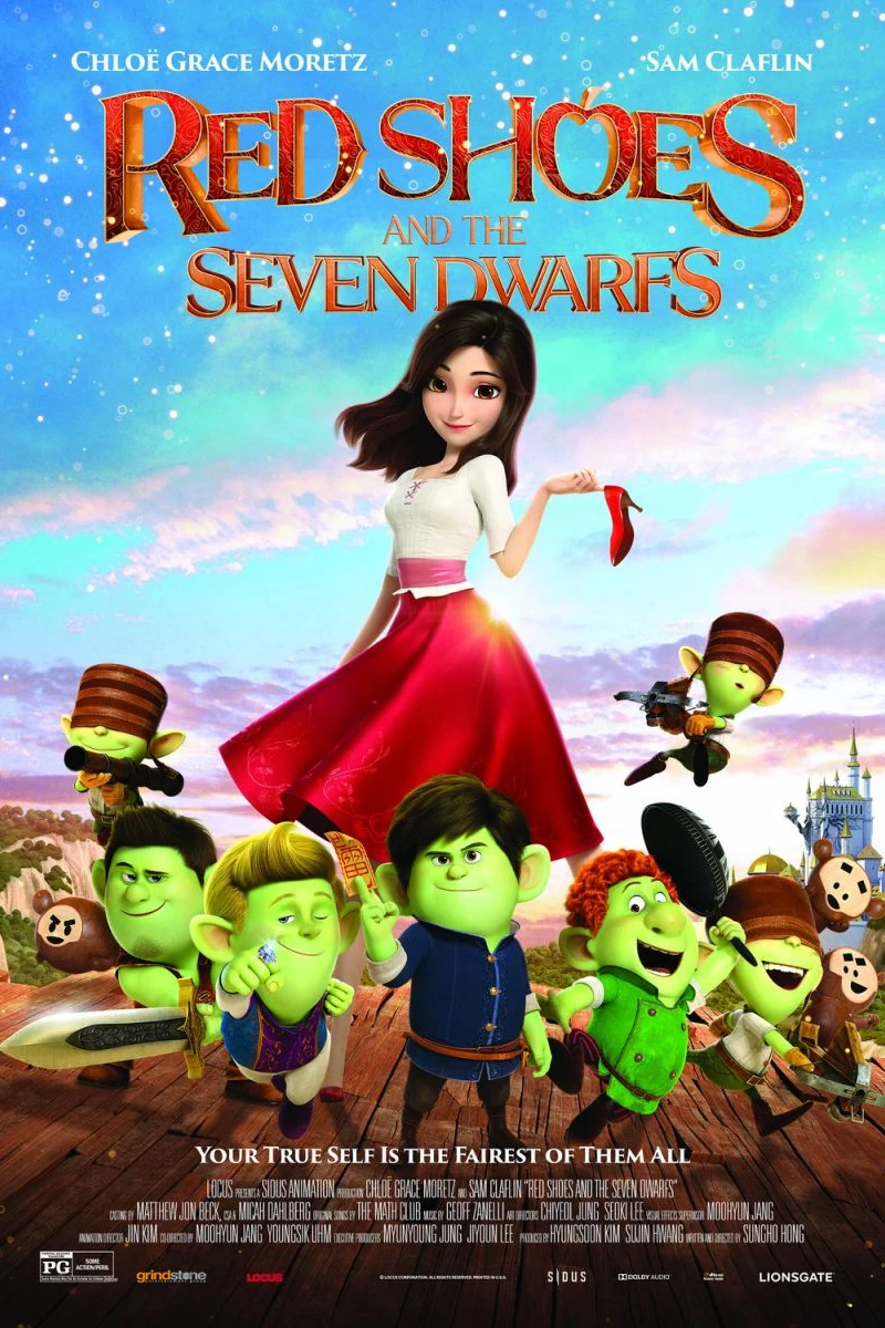 Red Shoes and the Seven Dwarfes Plakat