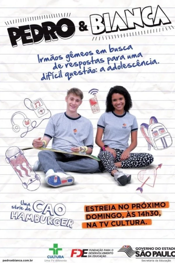 Pedro e Bianca Plakat