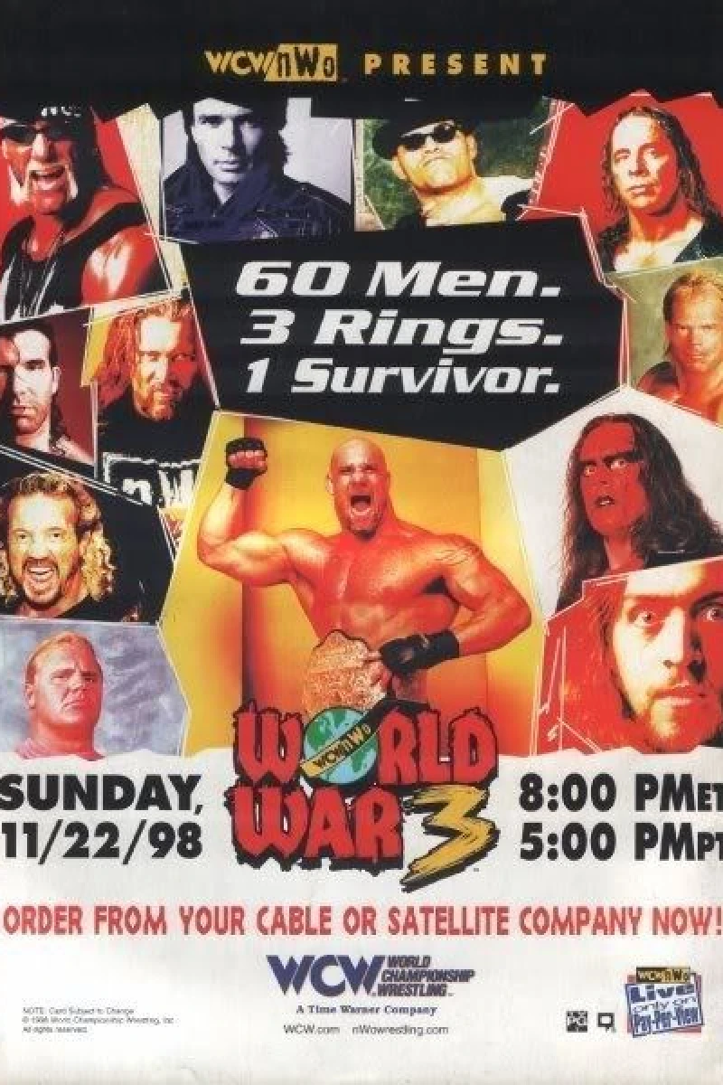 WCW/NWO World War 3 Plakat