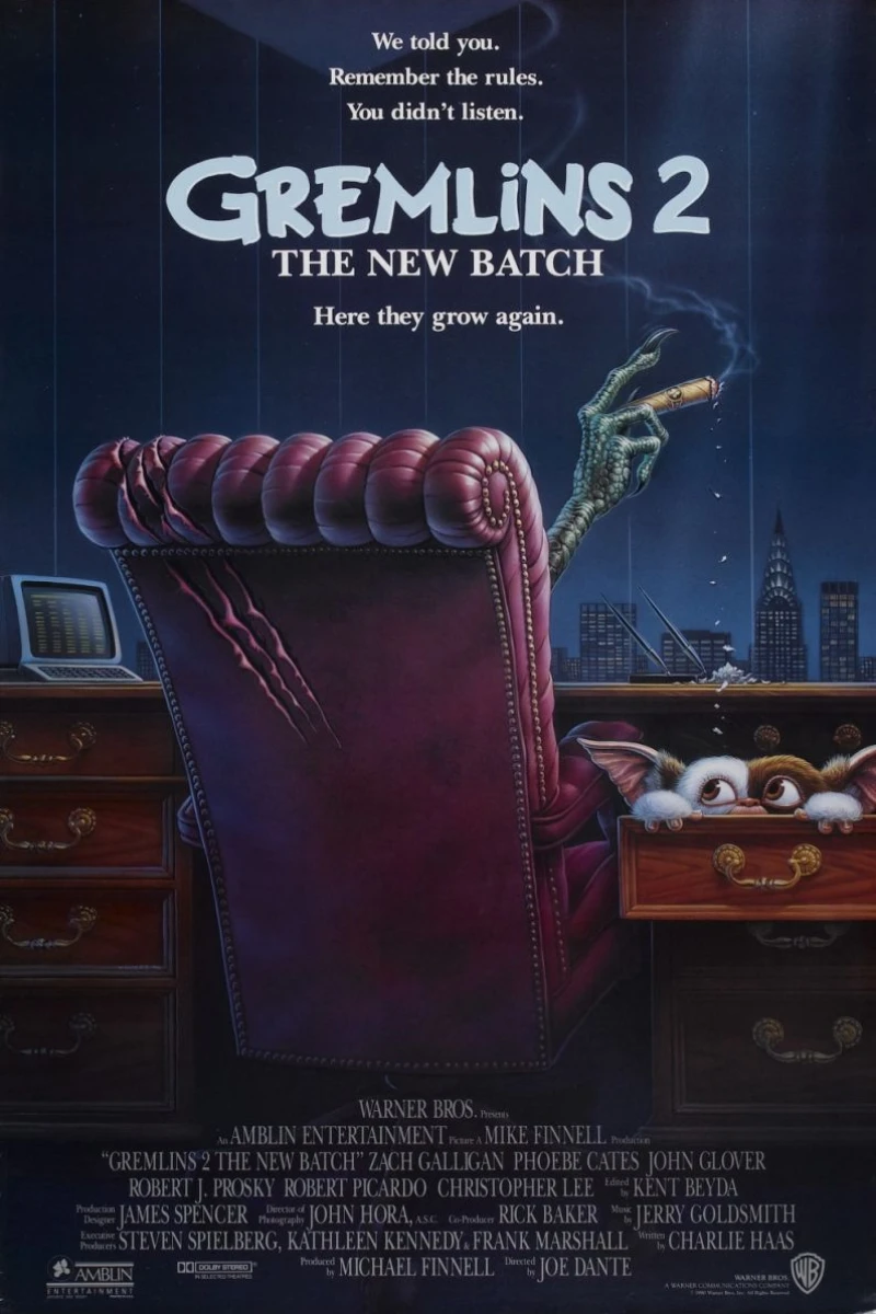 Gremlins 2: The New Batch Plakat