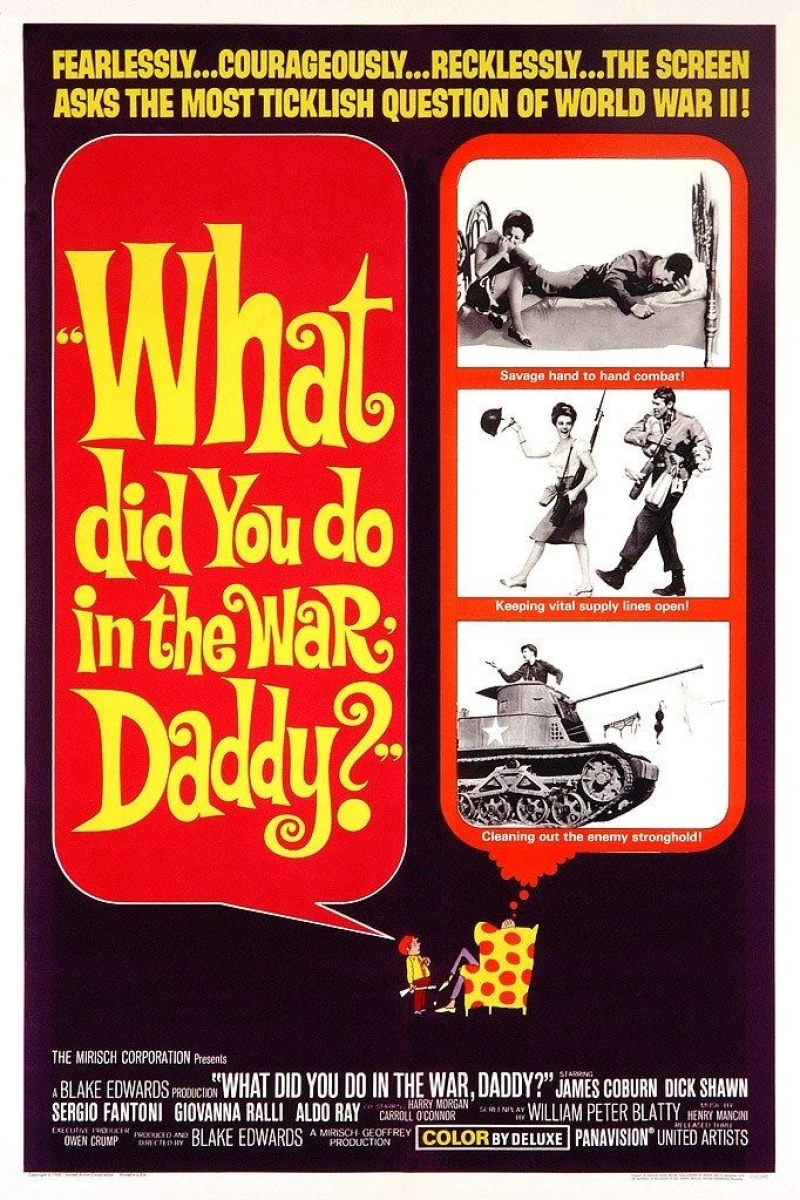 What Did You Do in the War, Daddy? Plakat