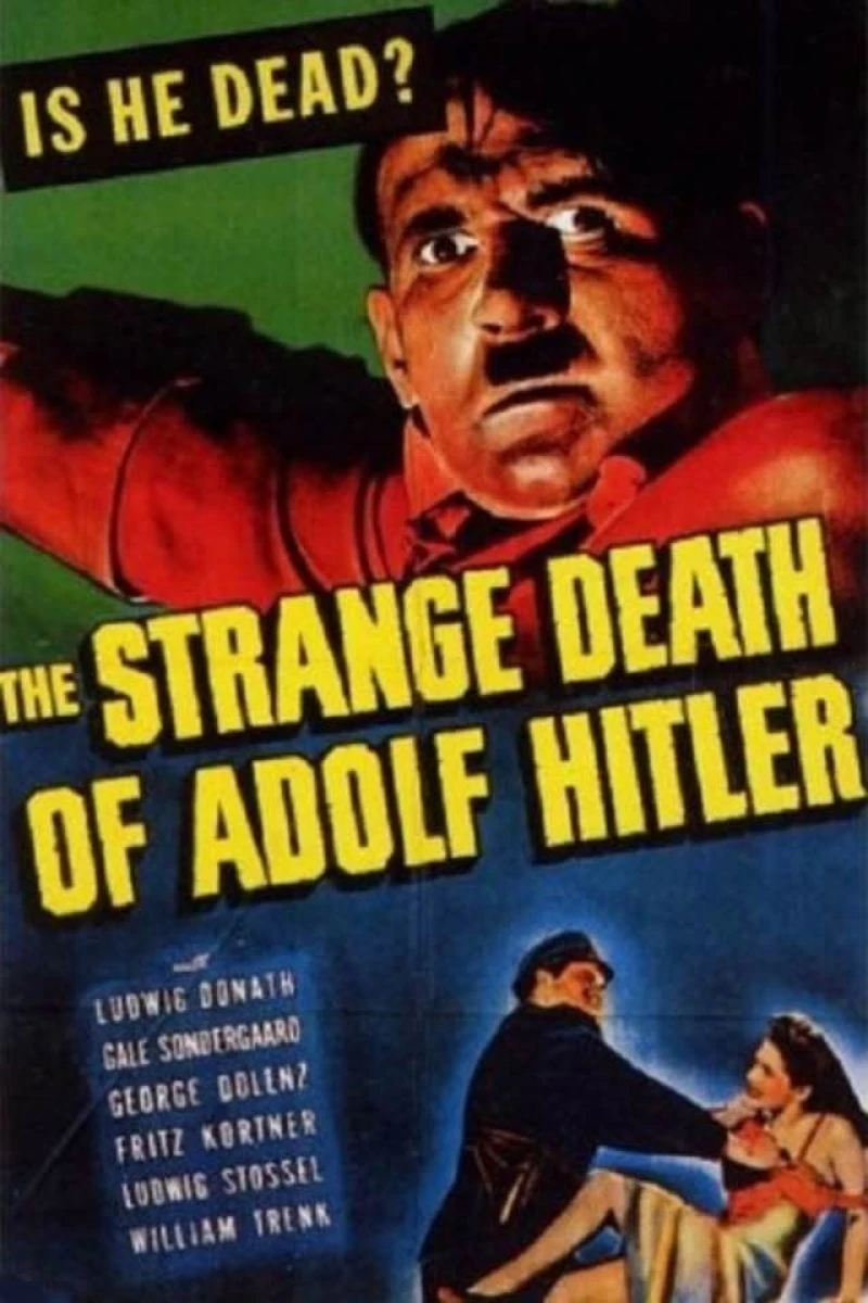 The Strange Death of Adolf Hitler Plakat