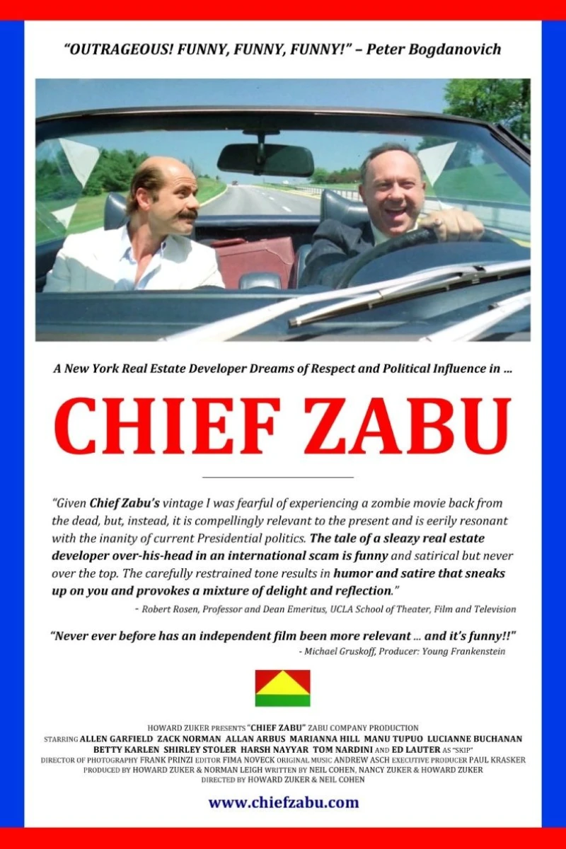 Chief Zabu Plakat