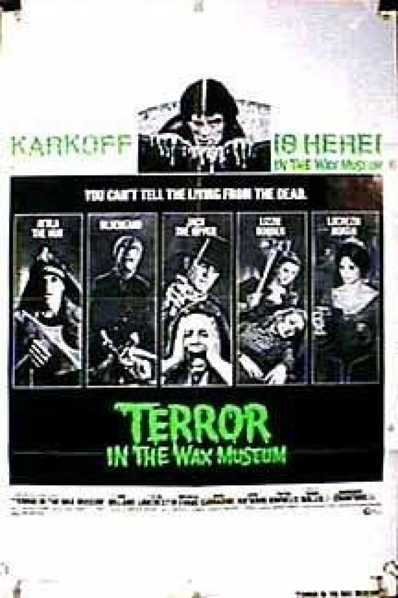 Terror in the Wax Museum Plakat