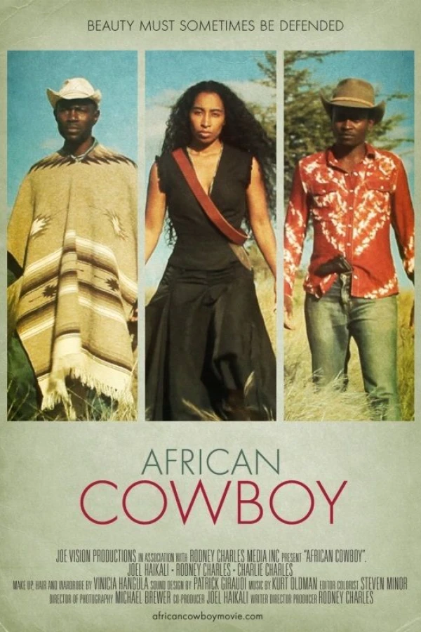 African Cowboy Plakat