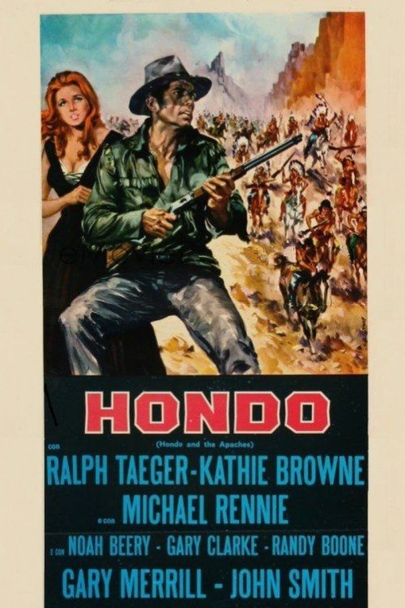 Hondo and the Apaches Plakat