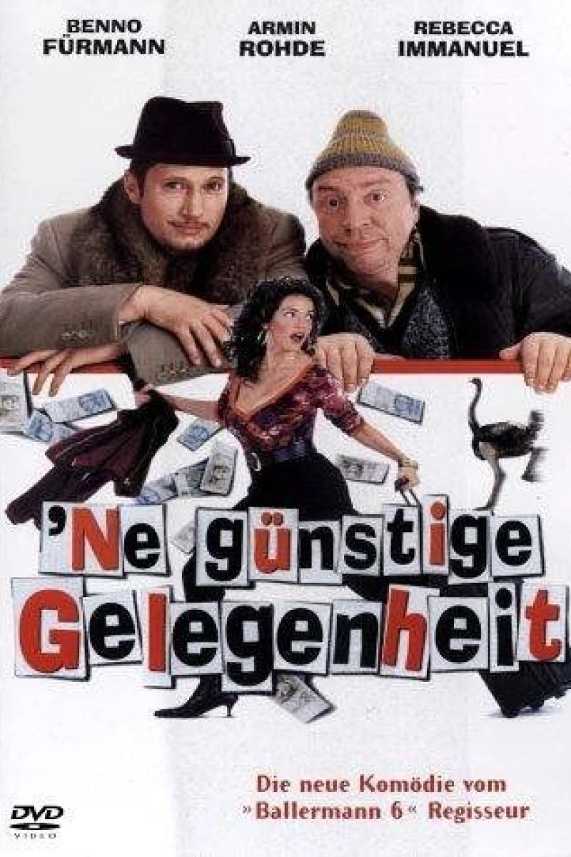 'Ne günstige Gelegenheit Plakat