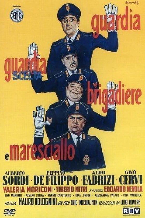 Guardia, guardia scelta, brigadiere e maresciallo Plakat