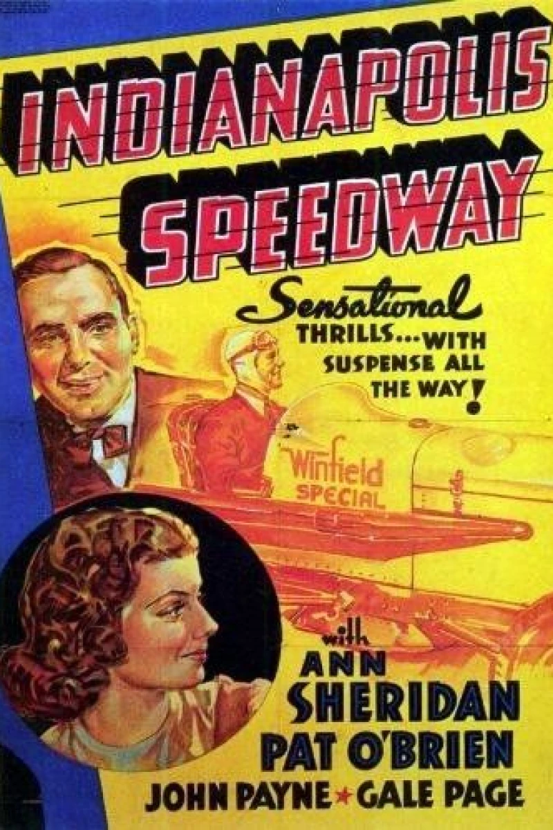 Indianapolis Speedway Plakat