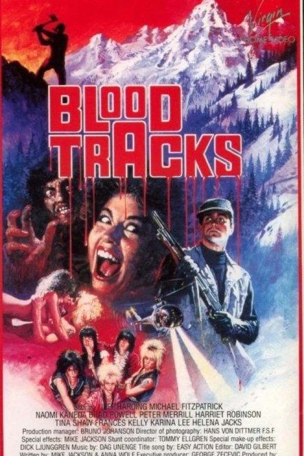 Blood Tracks Plakat