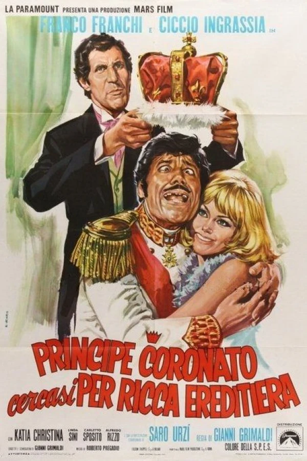 Principe coronato cercasi per ricca ereditiera Plakat